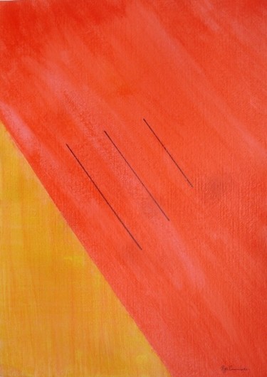 Painting titled "Abstract - 13" by Artroger, Original Artwork