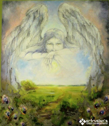 Ремесла под названием "the-sealed-angel.jpg" - Art Ruslans, Подлинное произведение искусства