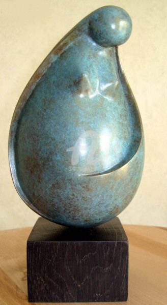 Sculpture intitulée "MARIE" par Denis Queyerats, Œuvre d'art originale, Métaux