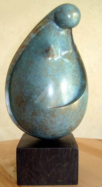 MARIE Sculpture intitulée "MARIE" par Denis Queyerats, Œuvre d'art originale, Métaux