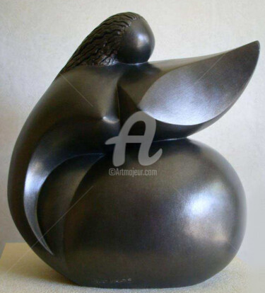 Sculpture intitulée "IRENEE" par Denis Queyerats, Œuvre d'art originale