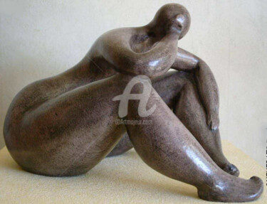 Sculpture intitulée "LEA" par Denis Queyerats, Œuvre d'art originale