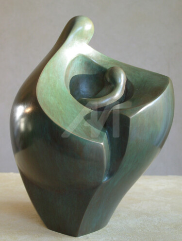 MATERNITE IV- BRONZE Sculpture intitulée "MATERNITE IV- BRONZE" par Denis Queyerats, Œuvre d'art originale, Métaux