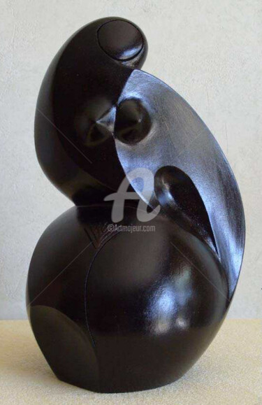 Sculpture intitulée "ELISEE" par Denis Queyerats, Œuvre d'art originale, Terre cuite