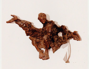 Rzeźba zatytułowany „Ange déchu” autorstwa Christian Comte, Oryginalna praca