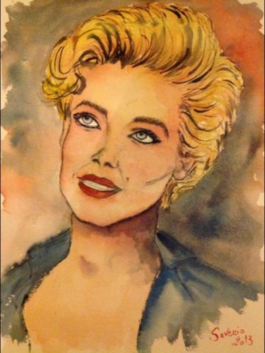 Peinture intitulée "Marylin Monroe" par Saverio Comiotto, Œuvre d'art originale, Autre