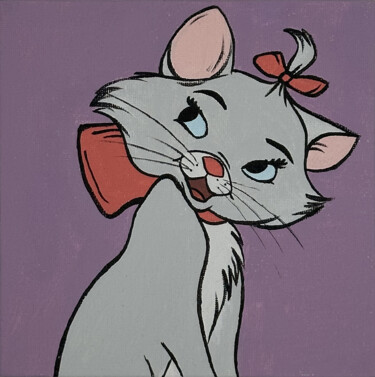"Marie the Cat" başlıklı Tablo Artseeker Artists tarafından, Orijinal sanat, Akrilik Karton üzerine monte edilmiş