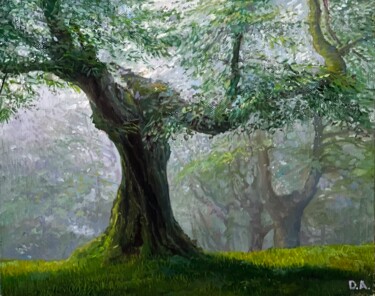 Pintura titulada "The tree of life" por Artseeker Artists, Obra de arte original, Oleo Montado en Bastidor de camilla de mad…
