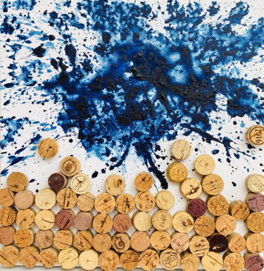 Картина под названием "Splash" - Artseeker Artists, Подлинное произведение искусства, Акрил Установлен на Деревянная рама дл…