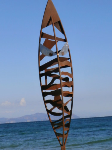 Sculpture titled "2016.03" by Pascal Hulot, Original Artwork, Metals
