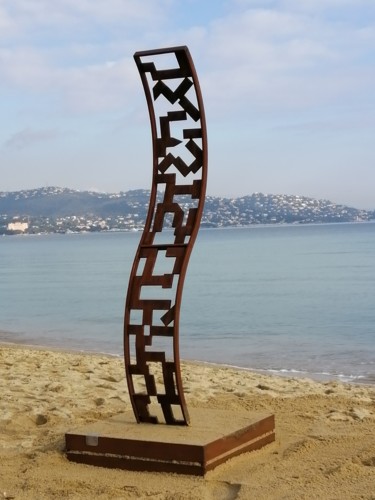 Sculpture intitulée "2018.01" par Pascal Hulot, Œuvre d'art originale, Métaux