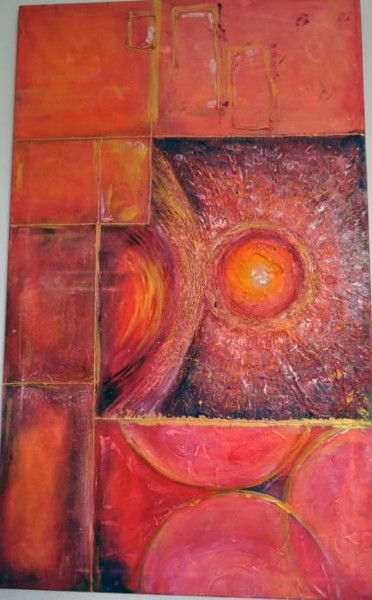 Pittura intitolato "Acrilico su tela" da Silvia Conflitto, Opera d'arte originale, Olio