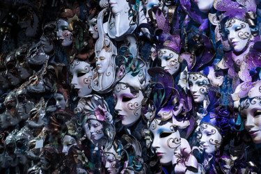Fotografie mit dem Titel "Masks" von Anna Sowinska, Original-Kunstwerk, Digitale Fotografie