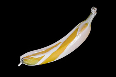 Fotografie mit dem Titel "Banana Splash 1" von Anna Sowinska, Original-Kunstwerk, Digitale Fotografie