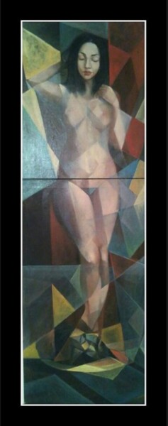 Malerei mit dem Titel "Salome" von Artsrun Asatryan, Original-Kunstwerk