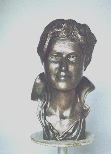 Escultura intitulada "Vitória" por Jeronymo Ulpiano Natividade Si Ulpiano, Obras de arte originais, Cerâmica