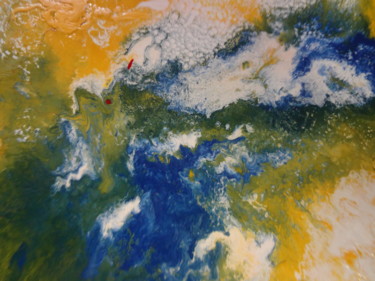 Pintura intitulada "SATELLITE IMAGE OF…" por Jean-François Suys, Obras de arte originais, Outro