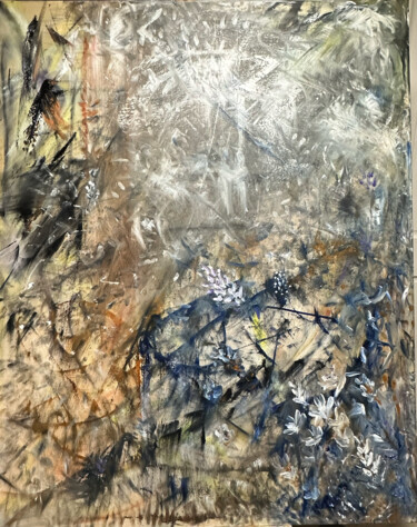 Painting titled "Naturally chaotic" by Artsyandpettite, Original Artwork, Oil Mounted on Wood Stretcher frame