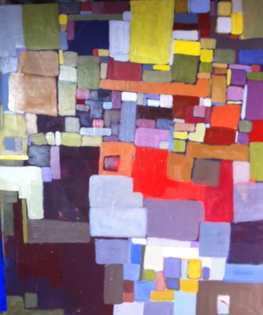 Peinture intitulée "SERIE MESSAGE SANS…" par Sylvie Loisy, Œuvre d'art originale, Huile