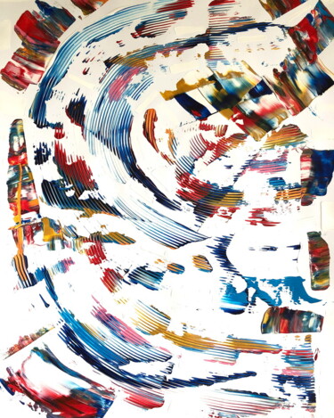 Peinture intitulée "Abstract painting V…" par Taia Tasman (Arttasmania), Œuvre d'art originale, Acrylique