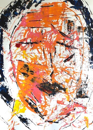 Картина под названием "Abstract painting I…" - Taia Tasman (Arttasmania), Подлинное произведение искусства, Акрил