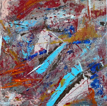 Картина под названием "Abstract painting T…" - Taia Tasman (Arttasmania), Подлинное произведение искусства, Акрил