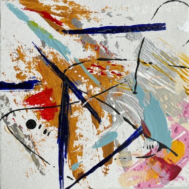 Malarstwo zatytułowany „Abstract painting E…” autorstwa Taia Tasman (Arttasmania), Oryginalna praca, Akryl