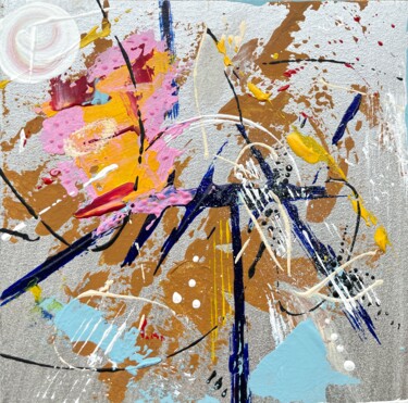 Malarstwo zatytułowany „Abstract painting E…” autorstwa Taia Tasman (Arttasmania), Oryginalna praca, Akryl