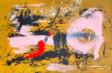 Pintura titulada "Abstract painting O…" por Taia Tasman (Arttasmania), Obra de arte original, Acrílico Montado en Otro panel…