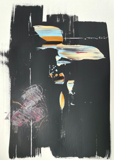Картина под названием "Abstract painting F…" - Taia Tasman (Arttasmania), Подлинное произведение искусства, Акрил