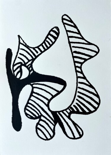 Картина под названием "Abstract painting M…" - Taia Tasman (Arttasmania), Подлинное произведение искусства, Акрил