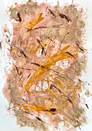 Malerei mit dem Titel "Abstract expression…" von Taia Tasman (Arttasmania), Original-Kunstwerk, Acryl
