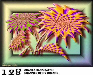 Цифровое искусство под названием "128 GRAMMES OF MY D…" - Tautvydas Davainis, Подлинное произведение искусства