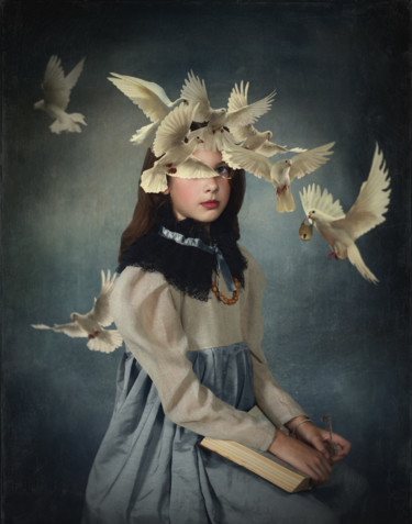 Photographie intitulée "Birds" par Svetlana Melik-Nubarova, Œuvre d'art originale, Photographie numérique