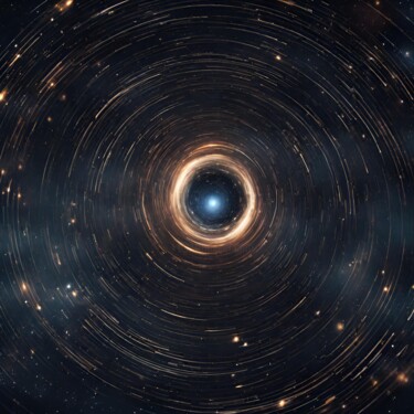 "Galaxeye" başlıklı Dijital Sanat Artulus tarafından, Orijinal sanat, AI tarafından oluşturulan görüntü