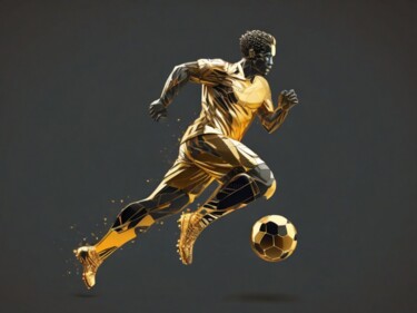 Digital Arts titled "Goald 2" by Artulus, Original Artwork, AI generated image