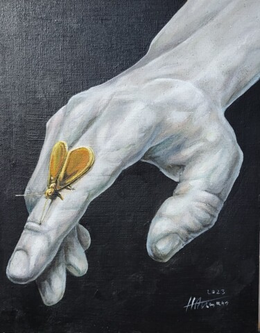 Peinture intitulée ""Midas touch"" par Artur Hausmann, Œuvre d'art originale, Acrylique