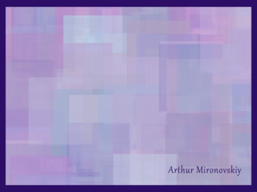 Arts numériques intitulée "Окно дождь" par Artur Mironovski, Œuvre d'art originale, Travail numérique 2D