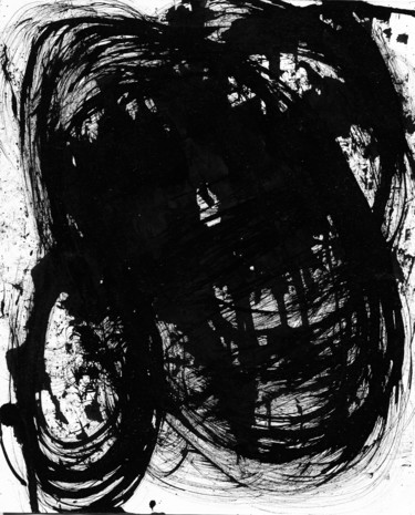 Картина под названием "untitled" - Artur Mloian, Подлинное произведение искусства, Чернила