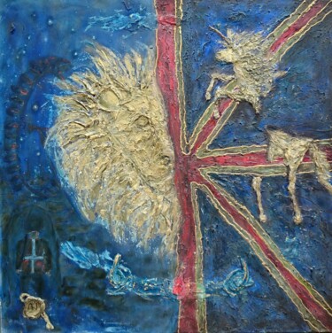 Картина под названием "Proud to be British" - Arturas Jonikas, Подлинное произведение искусства, Акрил