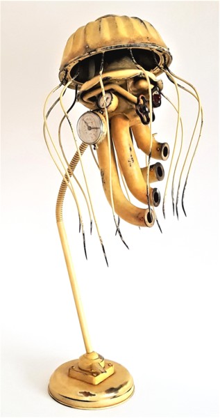 Γλυπτική με τίτλο "Medusa" από Artūras Tamašauskas, Αυθεντικά έργα τέχνης, Μέταλλα