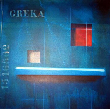 Картина под названием "Greka" - Arturo Carrión, Подлинное произведение искусства
