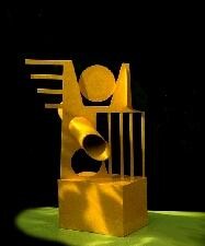 Skulptur mit dem Titel "The Last Windows" von Arturo Carrión, Original-Kunstwerk