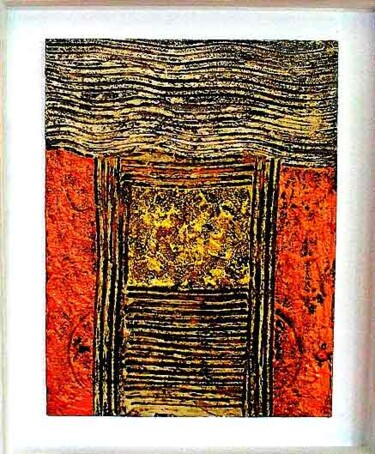 Картина под названием "La Puerta" - Arturo Carrión, Подлинное произведение искусства