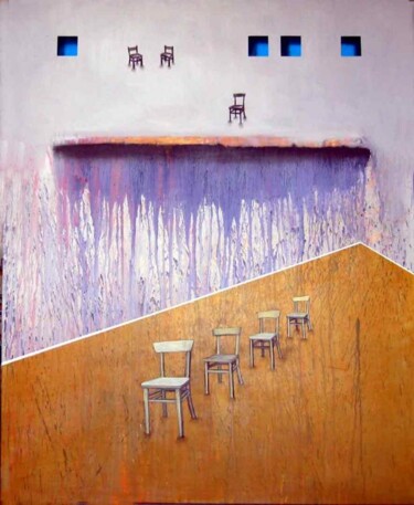 「Confers open」というタイトルの絵画 Arturo Carriónによって, オリジナルのアートワーク