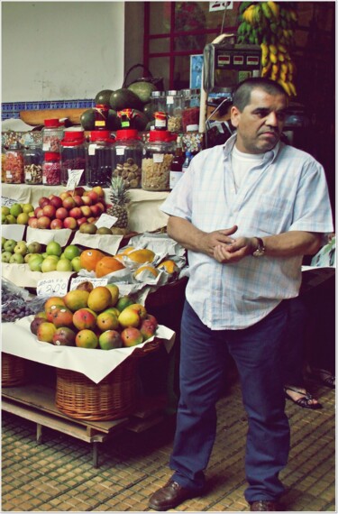 Fotografía titulada "De Mercado" por Arturo Carrión, Obra de arte original