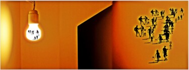 摄影 标题为“Orange space” 由Arturo Carrión, 原创艺术品, 其他