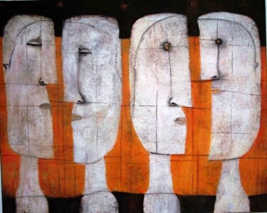 Pintura titulada "UN PLACER" por Arturo Morin, Obra de arte original, Oleo