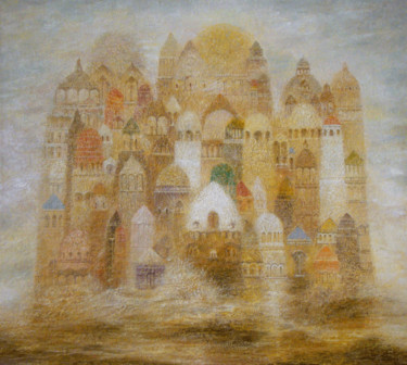 Pittura intitolato "Terra Figura" da Vitaly Valge, Opera d'arte originale, Olio