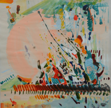 Composition3 Картина под названием "Composition3" - Marius Vancea, Подлинное произведение искусства, Акрил